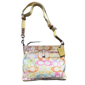 Coach cross body purse
